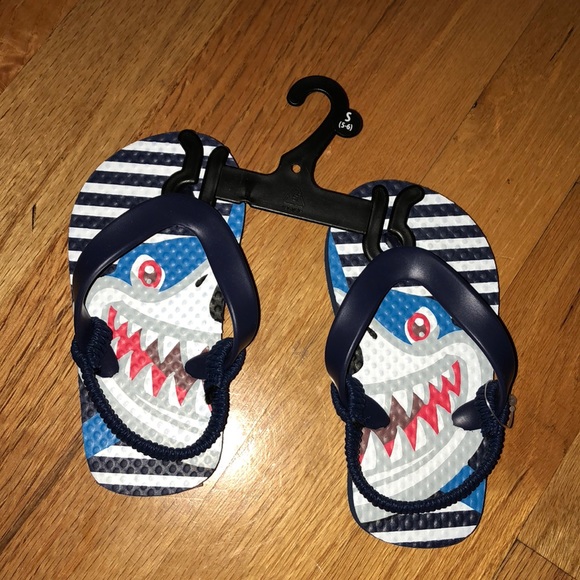 Brand new. Shark sandals - Picture 1 of 2